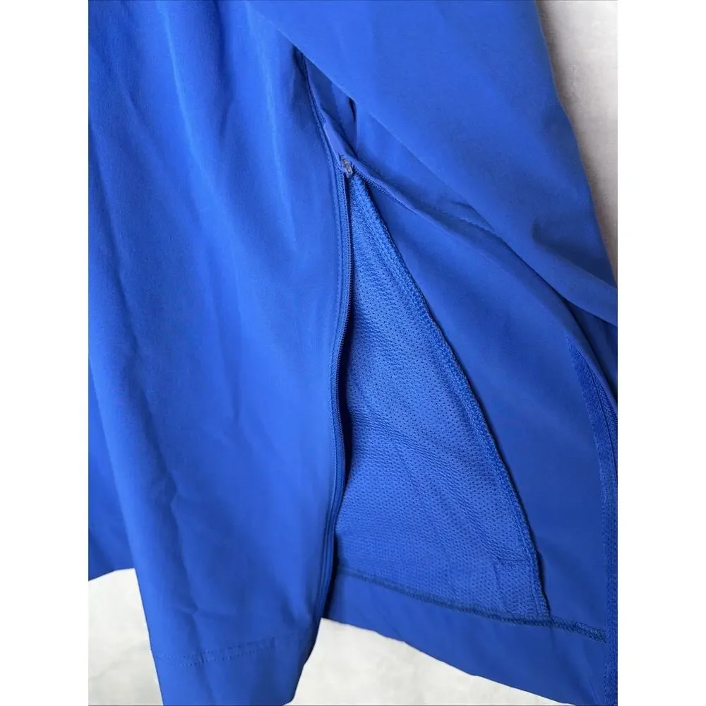 Florida Gators Football Team Issued Blue 1/4 Quarter Zip Jacket Jordan Men’s XL